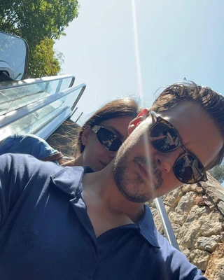 Милош Бикович c супругой. Фото: Инстаграм (запрещён в РФ) @bikovic