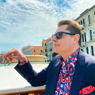 Евгений Понасенков* в Венеции. Фото: Инстаграм (запрещён в РФ) @evgenii_ponasenkov