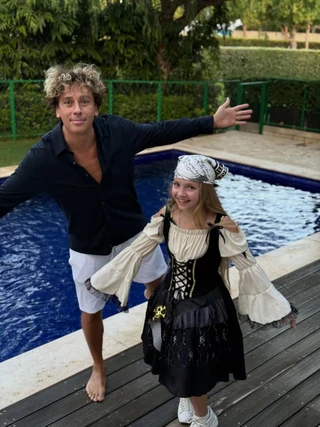 Максим Галкин* (признан иноагентом) с доченью. Фото: Инстаграм (запрещён в РФ) @maxgalkinru