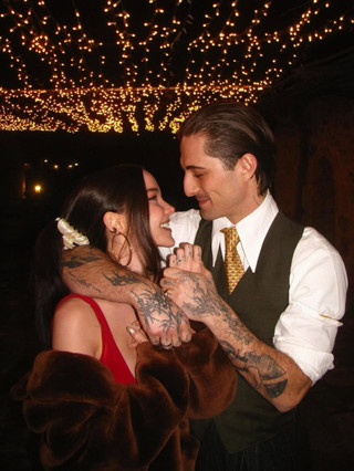 Дамиано Давид и Дэв Камерон. Фото: Инстаграм (запрещен в РФ) @dovecameron