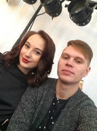 Женя Трофимов с супругой Софией. Фото: соцсети жены героя материала 