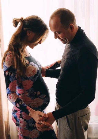 Маша Круглыхина с супругом. Фото: Соцсети Марии Круглыхиной