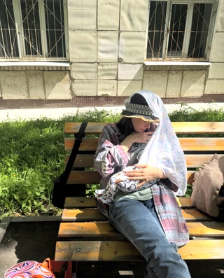 Катерина Шпица с сыном. Фото: Соцсети Катерины Шпицы
