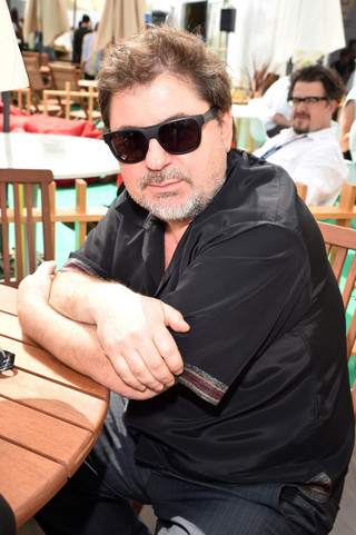 Александр Цекало в русском павильоне фестиваля, 2015