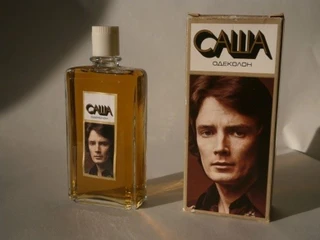 Одеколон «Саша» в СССР. Источник: Pinterest