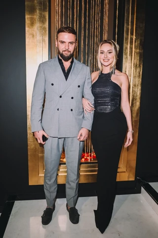 Анна Асти с мужем