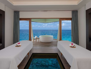 Один из спа-залов в Radisson Blu Resort Maldives 