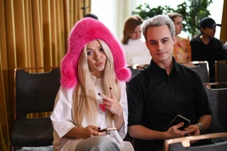 Соня SLEEPY и Герман Глас на паблик-токе Super. Фото: Super.ru / Александра Марченко