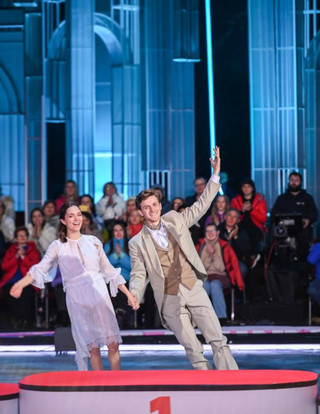 Евгения Медведева и Федор Федотов. Фото: Super / Марченко Александра