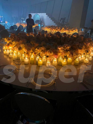 Первые фото декораций, в которых прошла свадьба Оксаны Самойловой и Джигана. Фото: Super