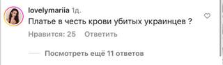 Комментарии хейтеров на страницы Анны Линниковой в Инстаграме (запрещен в РФ)
