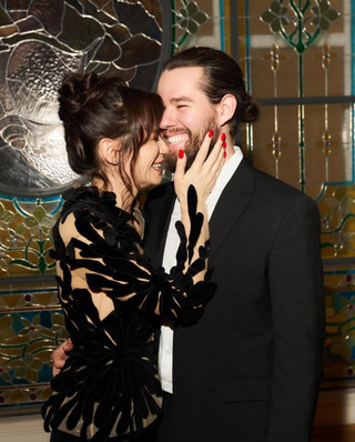 Ида Галич и Олег Ледвич. Фото: Инстаграм (запрещен в РФ), @galichida