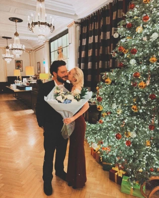 Дочь Анастасии Волочковой Ариадна со своим женихом Никитой. Фото: соцсети Ариадны Волочковой