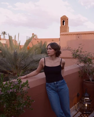 Мария Юмашева и Глеб Березовский. Фото: Инстаграм (запрещён в РФ) @yumashkaa