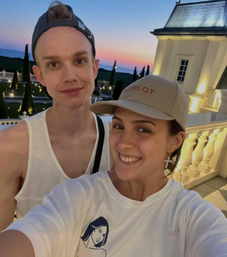 Владислав Миллер и Моряна Анттонен-Шестакова. Фото:  Инстаграм* @miller_vladislav