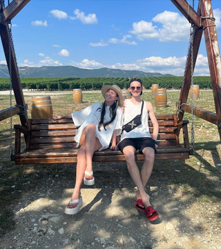 Владислав Миллер и Моряна Анттонен-Шестакова. Фото:  Инстаграм* @miller_vladislav