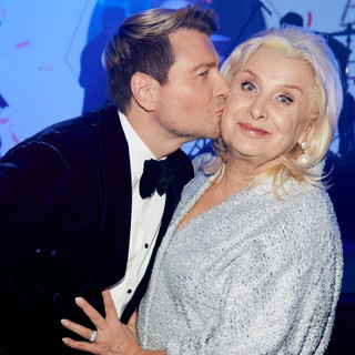 Бабушка Авроры Кибы с Николаем Басковым. Фото: Инстаграм* @avrorakiba