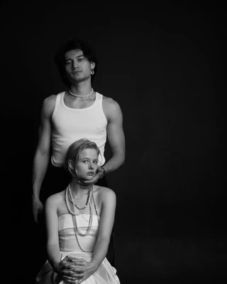 Саша Бортич и Давид Сократян. Фото: Инстаграм (запрещён в РФ) @bortich