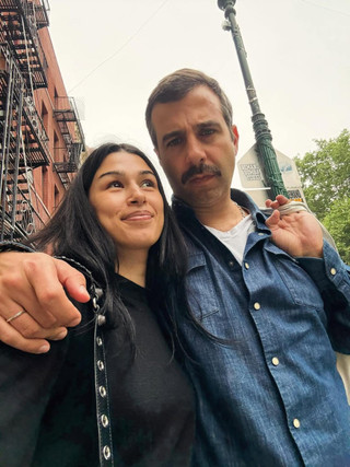 Иван Ургант с падцерицей Эрикой. Фото: Инстаграм* @urgantcom