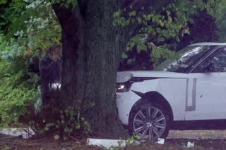 Автомобиль жены Алека Болдуина после ДТП. Фото: TMZ