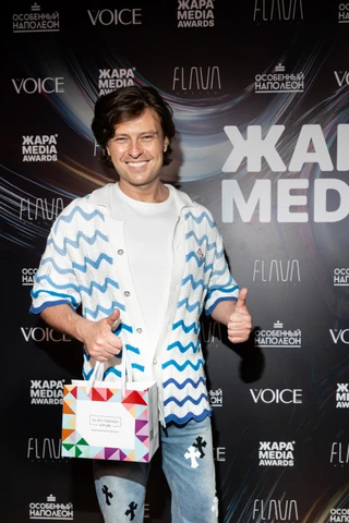 Прохор Шаляпин на пре-пати премии ЖАРА Media Awards. Фото: пресс-служба 