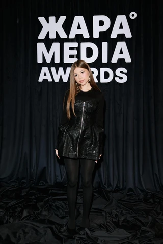 Милана Хаметова на премии Жара Media Awards. Фото: пресс-служба
