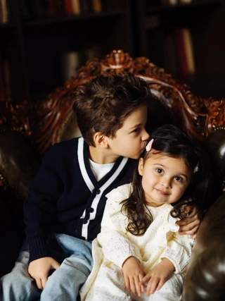 Дети Равшаны Курковой. Фото: Инстаграм (запрещён в РФ) @rav_shana