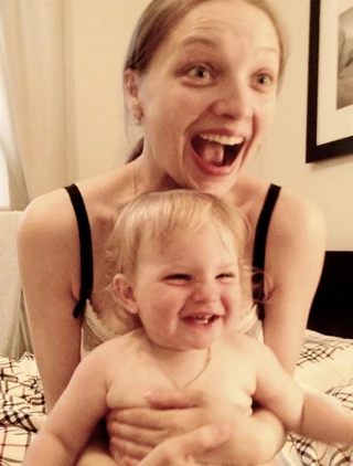 Екатерина Вилкова с дочерью. Фото: Instagram (Запрещён в РФ) @oldkavilochka