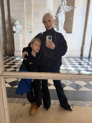 Катя Гордон с сыном. Фото: Инстаграм (запрещён в РФ) @katyagordon