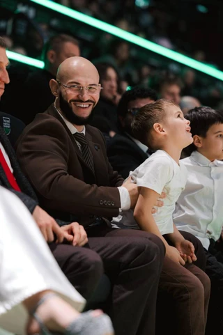 Джиган с сыном. Фото: ТГ-канал @geegunchill