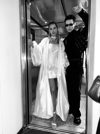 Марк Тишман и Юлия Паршута. Фото: Инстаграм (запрещён в РФ) @marktishman