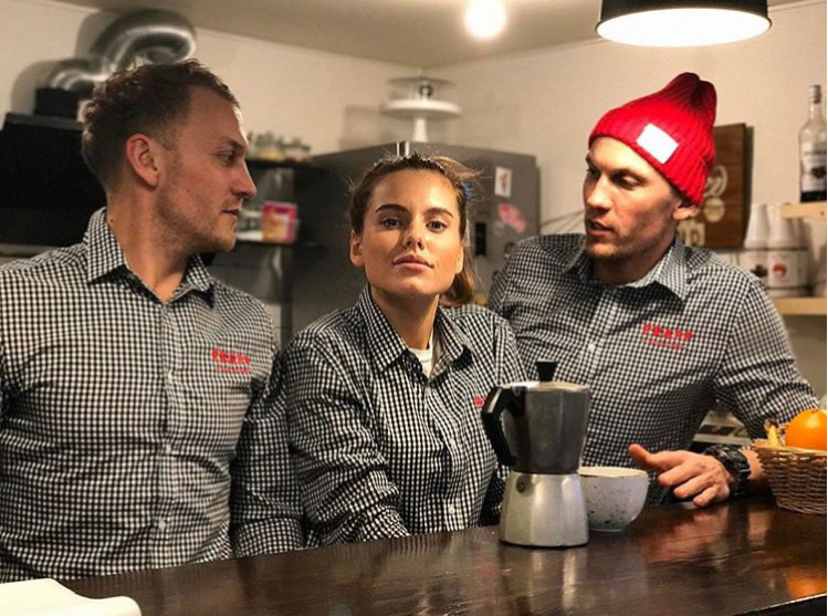 Сергей и Андрей Наумова и Дарья Клюкина. Фото: соцсети