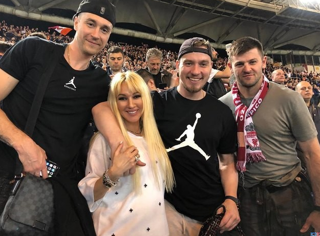 Лера Кудрявцева с мужем Игорем Макаровым. Фото: Социальные сети