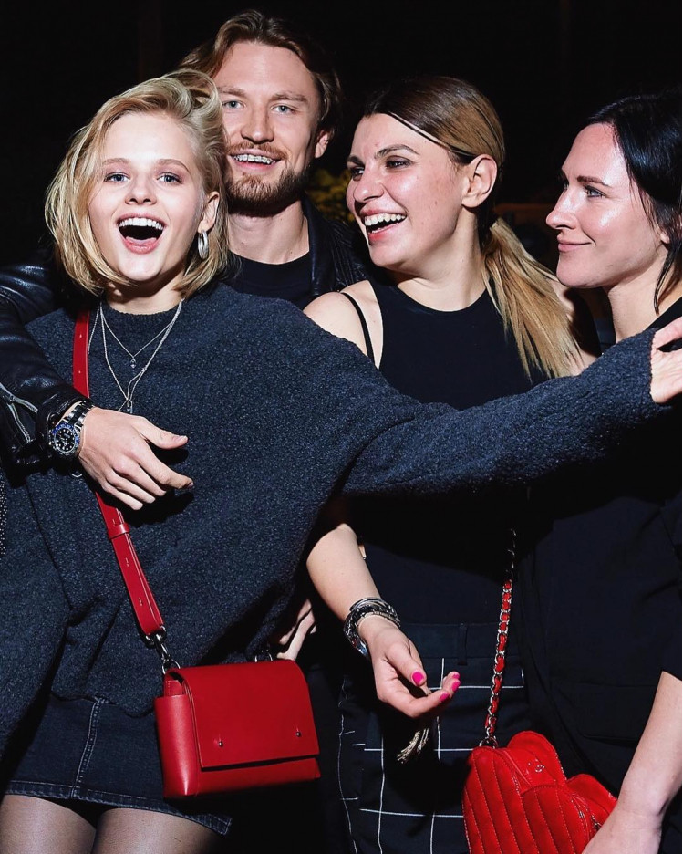 Александра Бортич и Евгений Савельев (слева). Фото: Instagram