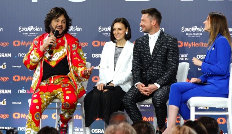 Российская делегация на «Евровидении». Фото: Super