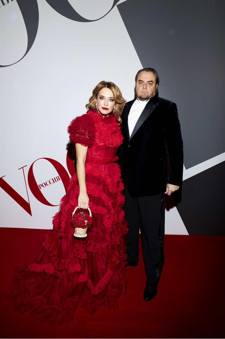 Виктория Шелягова с супругом. Фото: пресс-служба Conde Nast