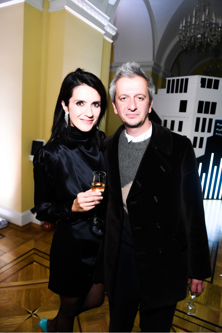 Ксения Соловьева и Константин Богомолов на юбилее Tatler. Фото: пресс-служба