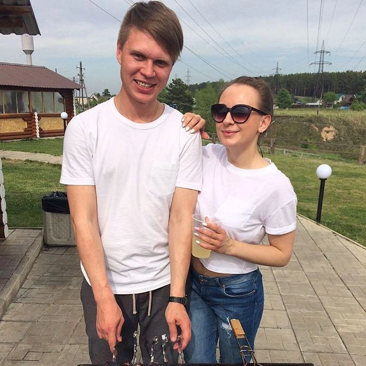 Женя Трофимов с супругой Софией. Фото: соцсети жены героя материала