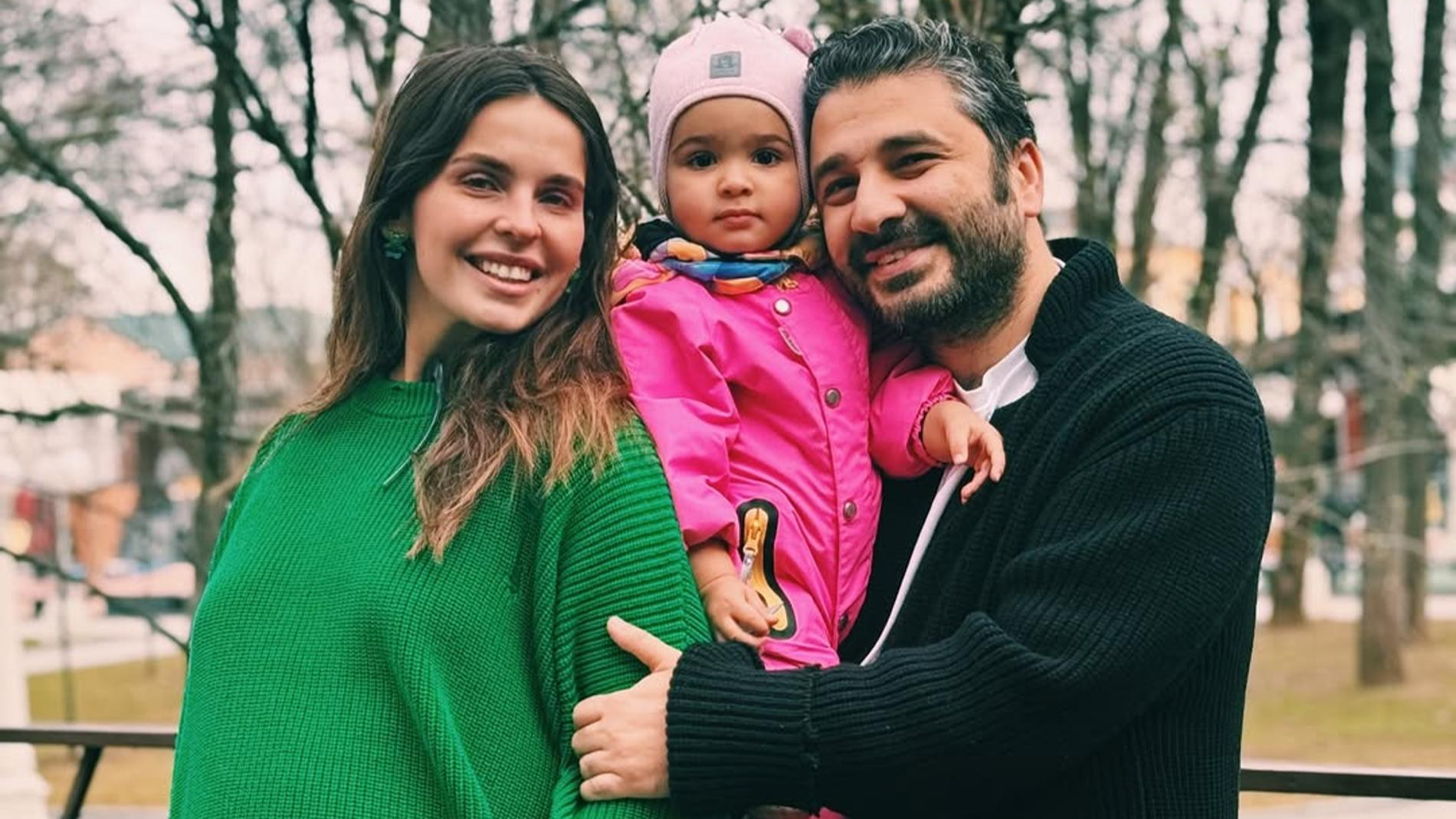 Лиза Моряк и Сарик Андреасян со старшей дочерью Элизабет. Фото: Инстаграм* @moryakliza