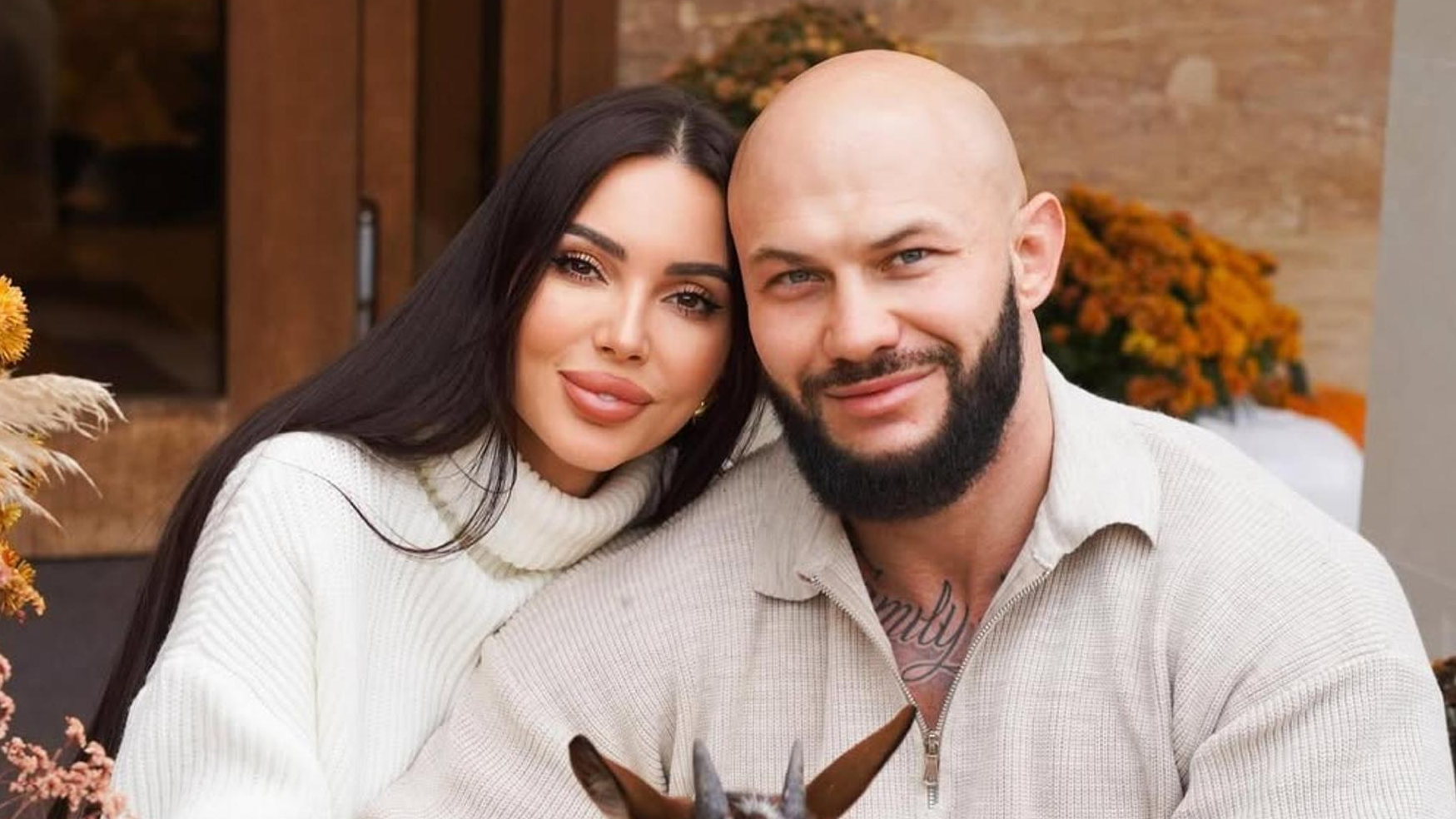 Оксана Самойлова и Джиган. Фото: Инстаграм* @samoylovaoxana