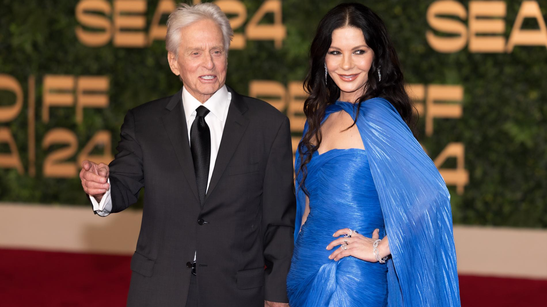 Майкл Дуглас и Кэтрин-Зета Джонс. Фото: Getty Images