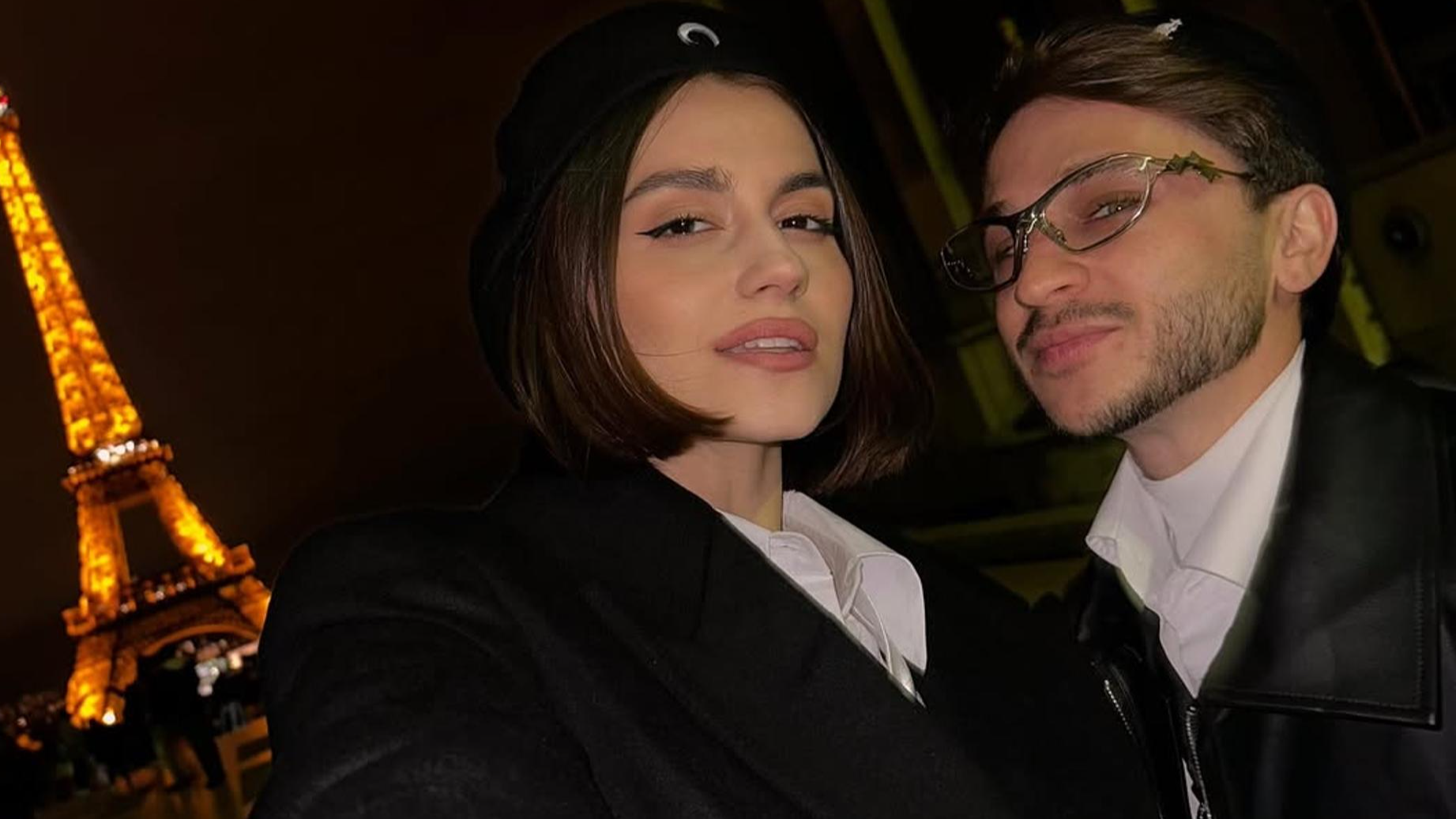 Mona и Эльдар Джарахов в Париже. Фото: Инстаграм (запрещён в РФ) @mona.chka