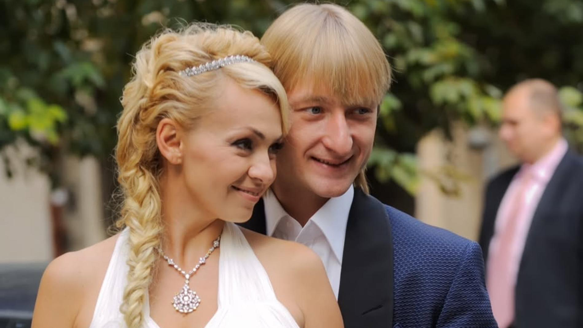 Яна Рудковская и Евгений Плющенко. Фото: Инстаграм* @rudkovskayaofficial