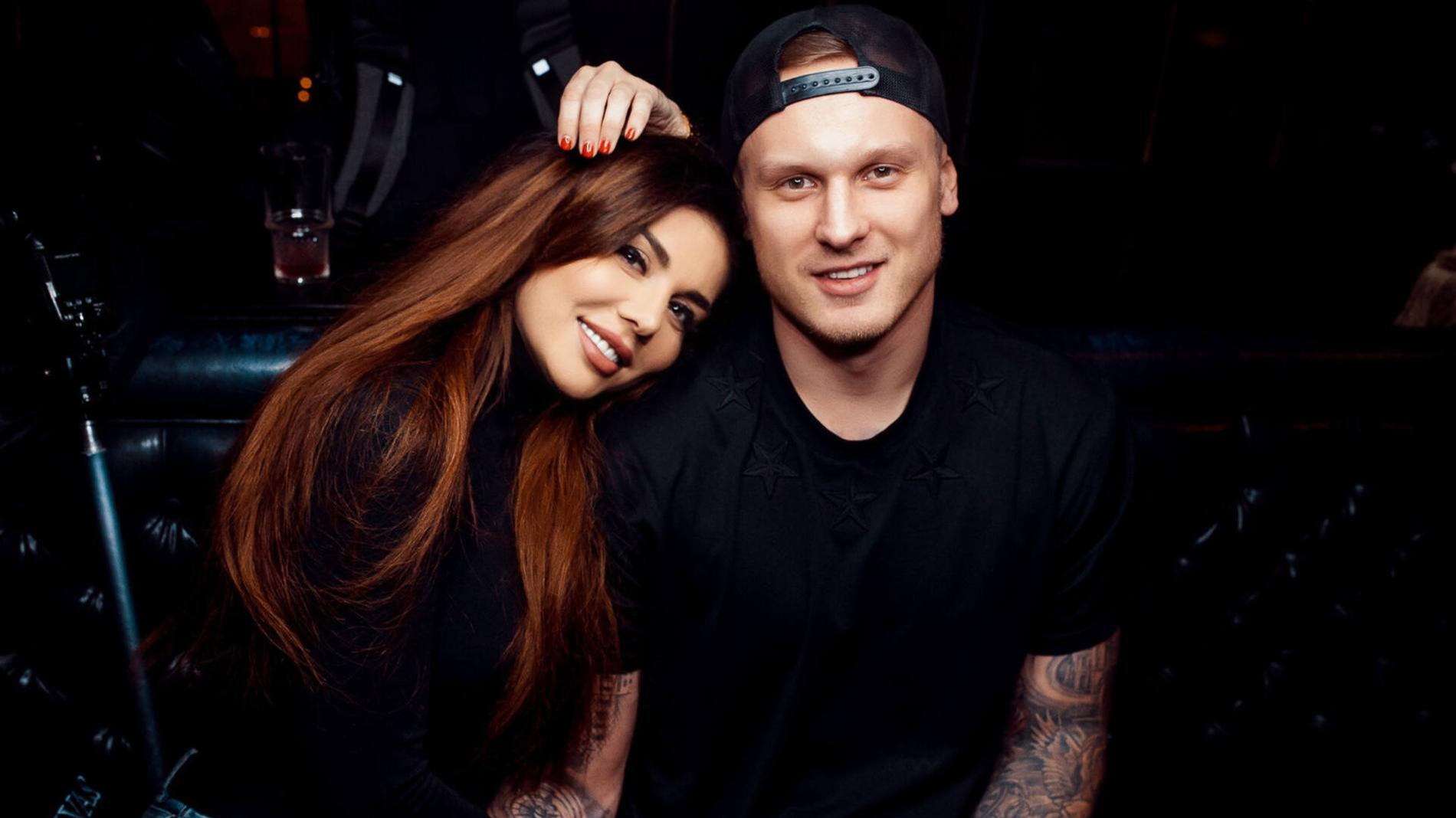 Янис Тимма и Анна Седокова. Фото: Инстаграм (запрещён в РФ) @annasedokova