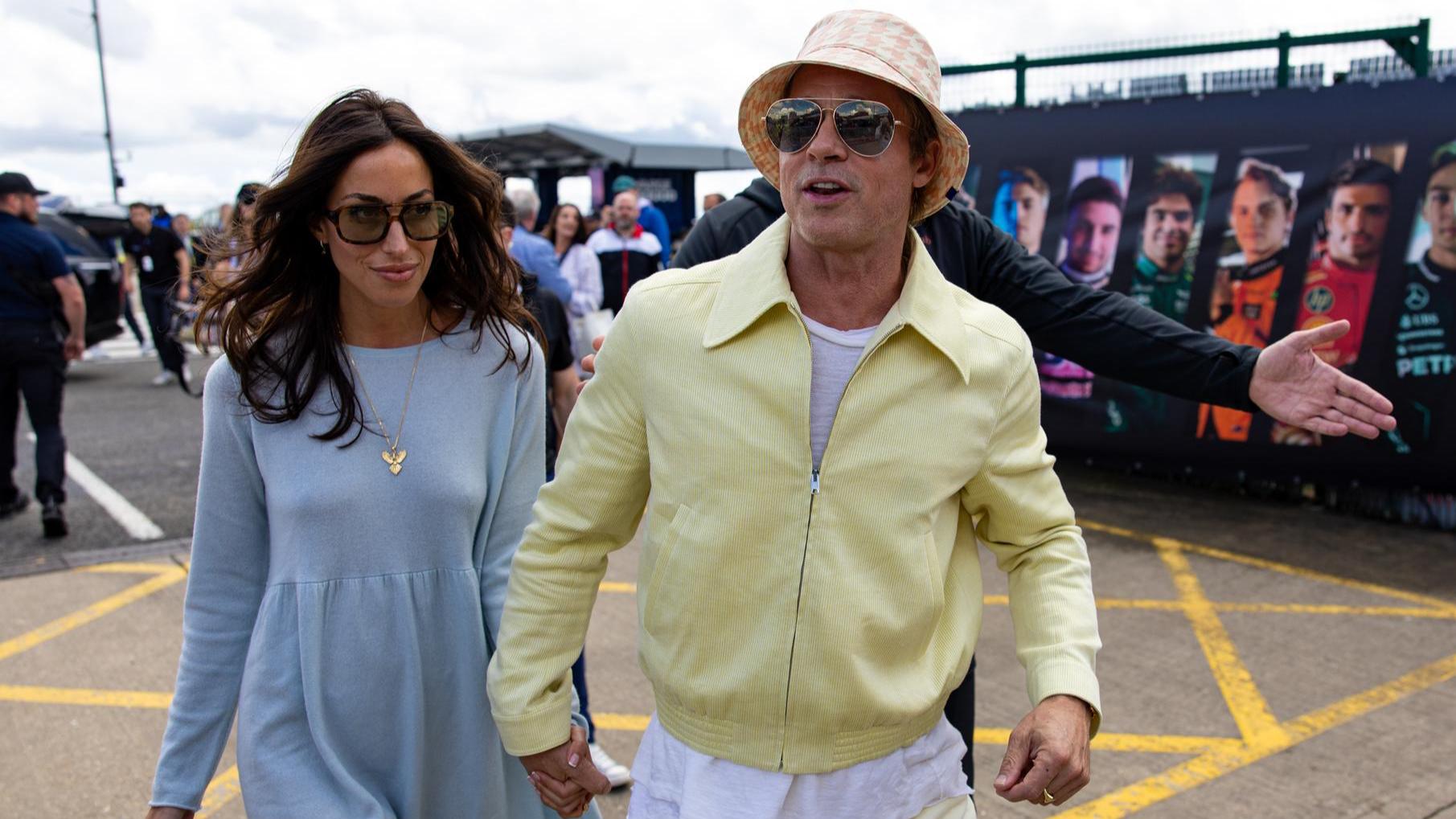 Инес де Рамон и Брэд Питт. Фото: Getty Images