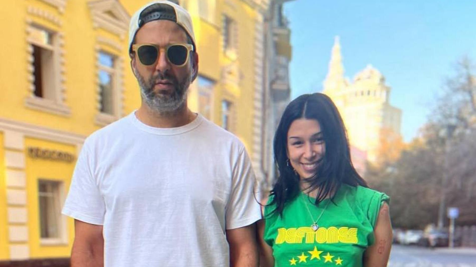 Иван Ургант с дочерью Эрикой. Фото: Instagram (запрещён в РФ) @urgantcom