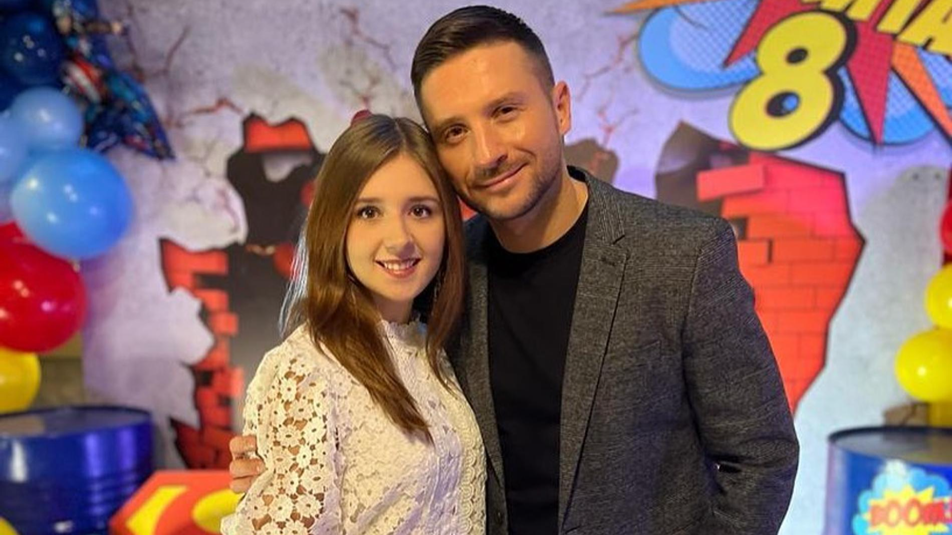 Сергей Лазарев с племянницей. Фото: Инстаграм (запрещён в РФ) @alinkalazer