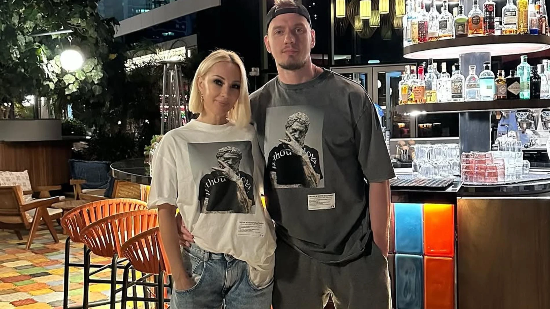 Лера Кудрявцева и Игорь Макаров. Фото: Инстаграм (запрещён в РФ) @leratv