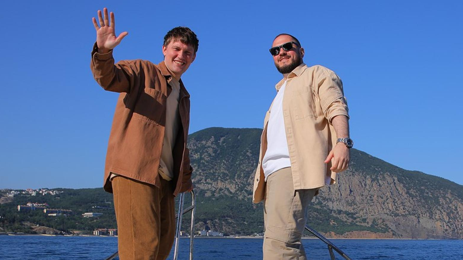 Александр Новиков и Денис Гладкий. Фото: Telegram @in2nation_ru