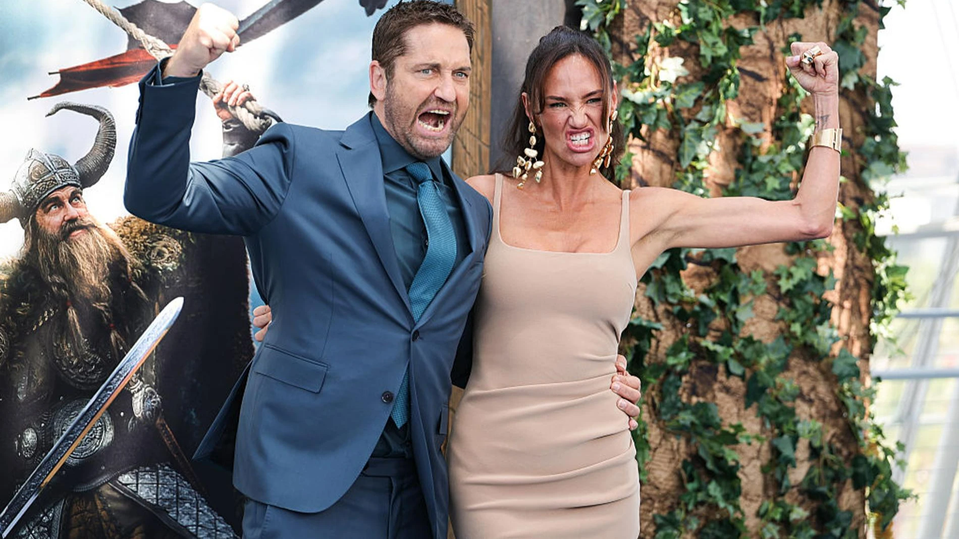 Джерард Батлер и Морган Браун. Фото: Getty images